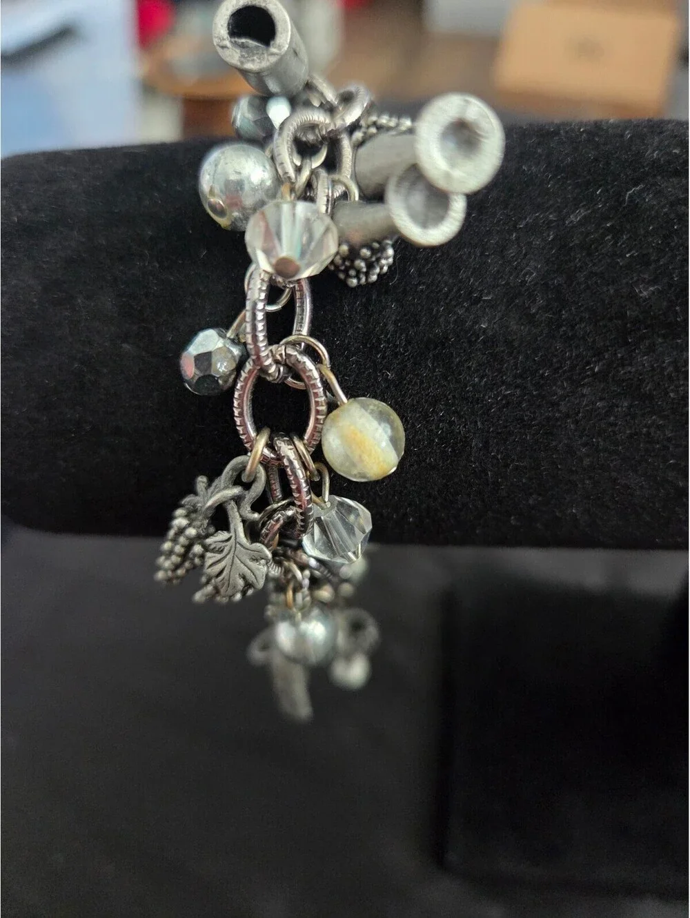 188. Silver Charm Bracelet